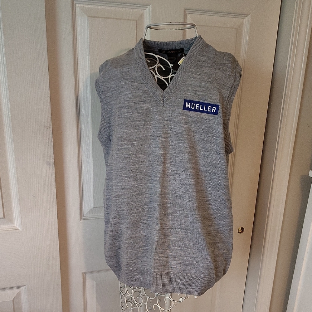 Mueller Kids Gray Sleeveless Sweater